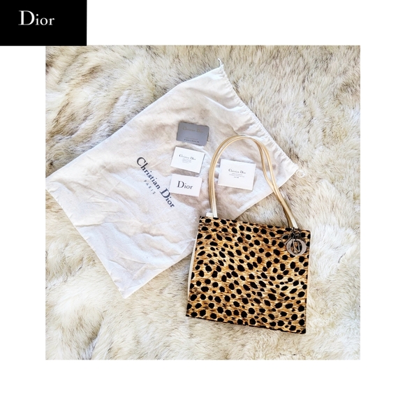 Dior Handbags - 🌟 Authentic Dior Cheetah Print 🐆🌟